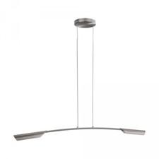 Philips Ledino Pendelleuchte Modern Hängeleuchte LED Silber Warmweiß 37950-17-16