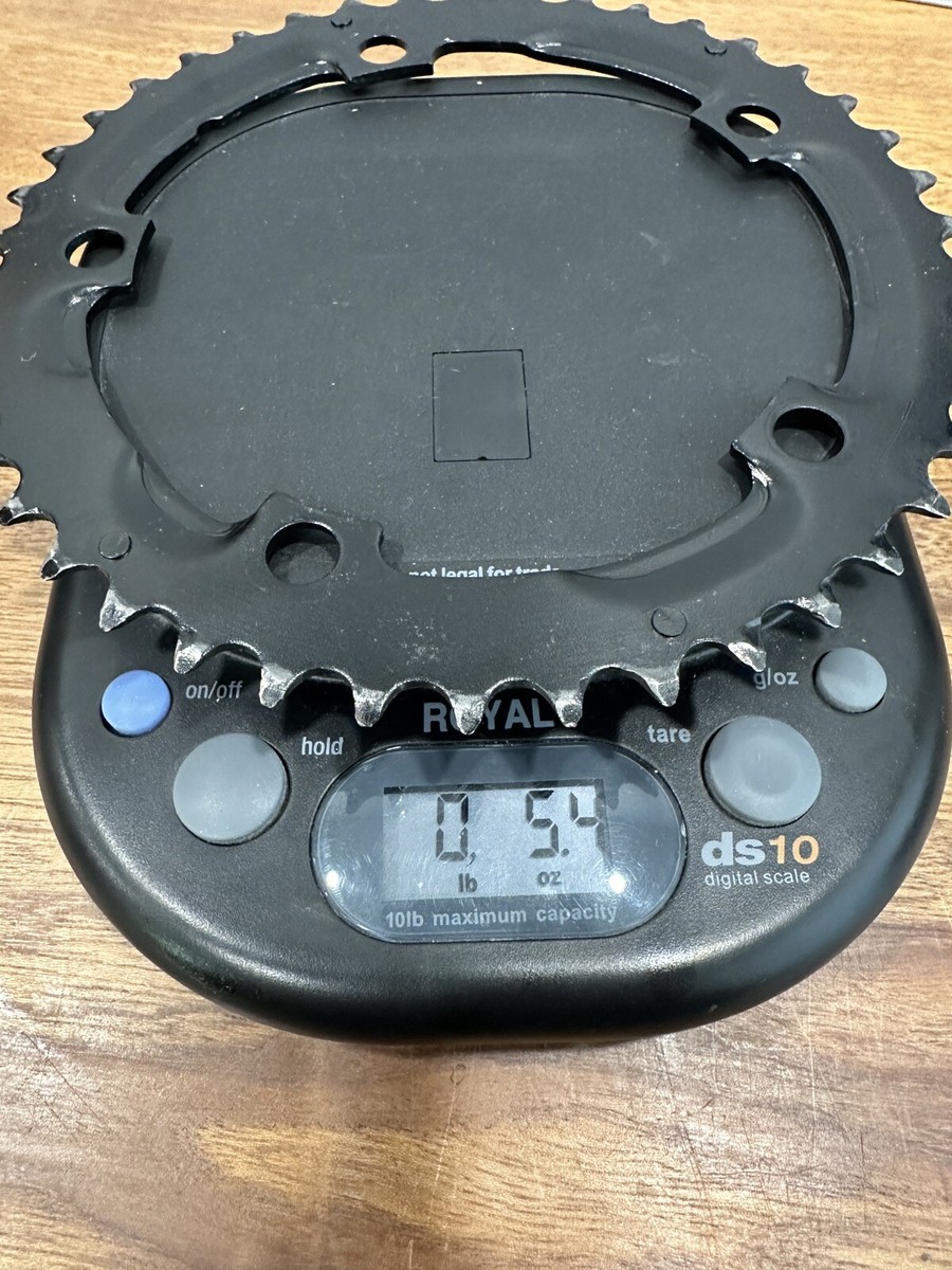 Plateau Acier 42 Dents 130 BCD Pour Vélo De Route Vintage - Noir, 5 Branches