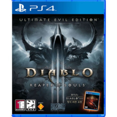 PS4 DIABLO 3 Reaper of Souls Korean subtitles