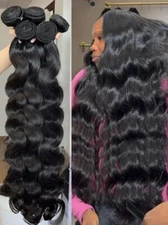 Body Wave Raw 2 3 4 Bundles Indian  Human Hair Wavys Bundles Weave Extensions