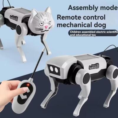 Roboterhund DIY Kits Eltern-Kind Interaktionsspielzeug U8S6 M7X3 U8C4 K3O6  Y9K8