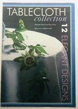 TABLECLOTH COLLECTION 12 Elegant Designs Cross Stitch Pattern & Instructions
