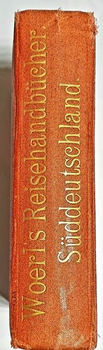 1890 Woerl's Reisehandbücher Süddeutschland TaschenBuch  Original Antik Rarität - Bild 2 von 11