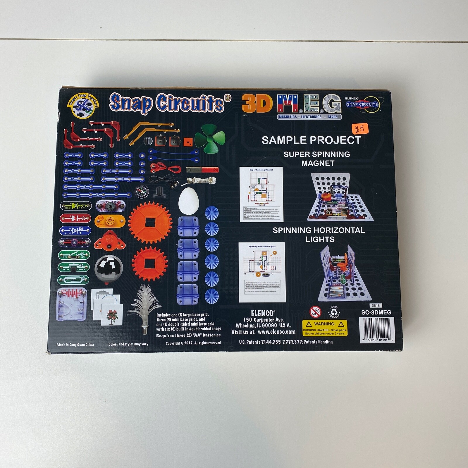 snap circuits 3d meg