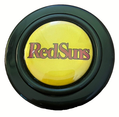 REDSUN Yellow JDM Horn Button fit for SPARCO OMP  NARDI steering wheel