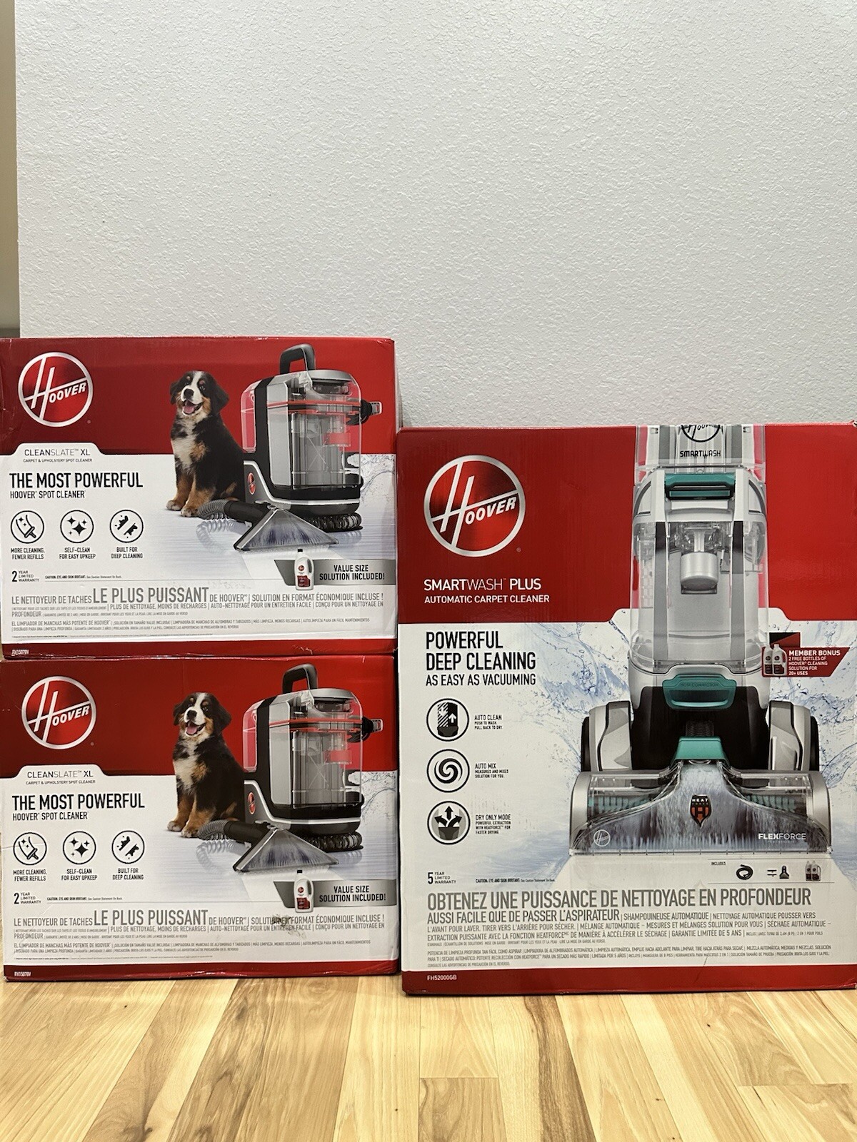 Hoover SmartWash+ Automatic Upright Carpet Cleaner Blue (FH52000G