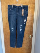 Levi's 721 Women's Jeans - High Rise Skinny Distressed - NWT - 18 Medium