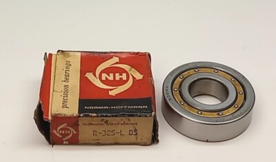 Norma Hoffmann R-325-L D5 Cylindrical Roller Bearing 25mm ID X 62mm OD X 17mm W
