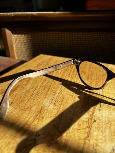 Tura Inc. Chocolate Metal Cat Eyeglass Frames w Gold Filagree Detail 1950’s-60’s - Picture 10 of 17