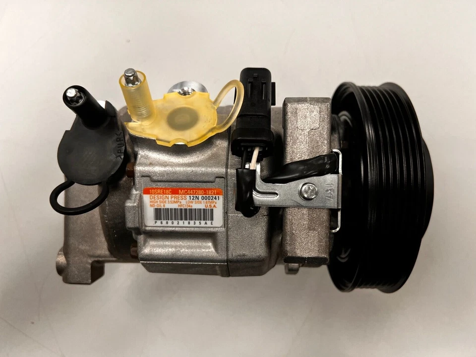 Compresor de aire acondicionado OEM para Ram 1500/14-19 Grand Cherokee 3.0 2014-2023 solo diésel Foto 2 de 4