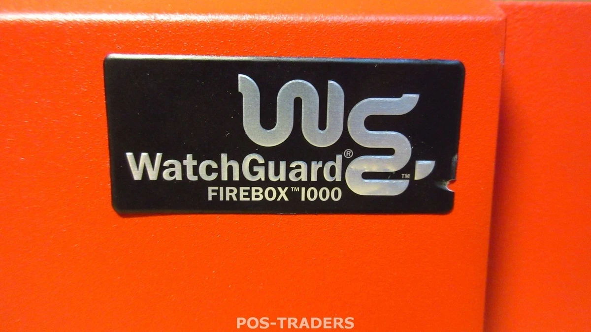 WatchGuard Firebox 1000 F3064H VPN Firewall Network Security Appliance LAN,  WAN | eBay