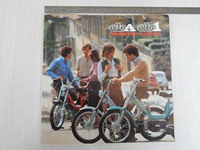 BROCHURE DEPLIANT ORIGINALE GILERA 50 CBA CB1 1978