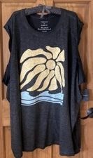 TORRID TANK TOP SLEEVELESS COTTON  T- SHIRT 6 6X 6XL 30 NEW