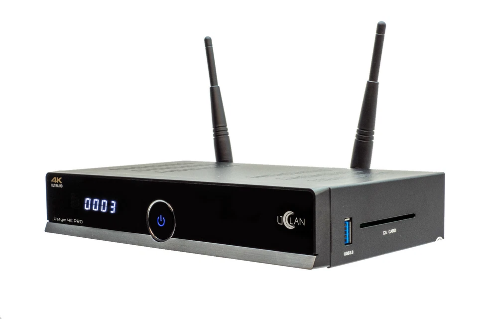 4K sat receiver linux Ukraine Uclan Ustym 4K Pro Combo Enigma 2 dvbs2 dvbc dvbt2 - Bild 3 von 4