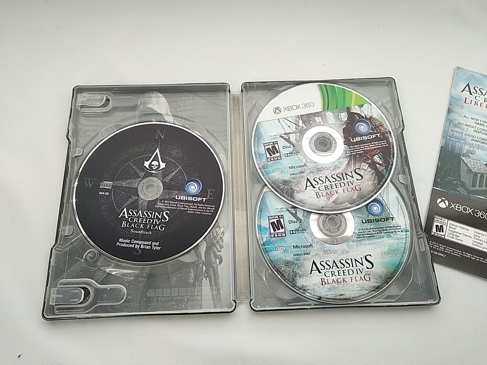 Assassin's Creed IV Black Flag Limited Edition Xbox 360 Game Complete Steel Book 8888598114 eBay