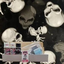 Hydro Dipping Kit- Alien Vortex Film, Activator, Paints