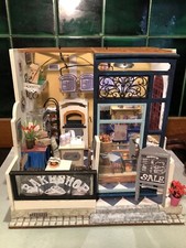 Hand Crafted Already Built DIY Shop Bake Shop With Battery Operated Lights