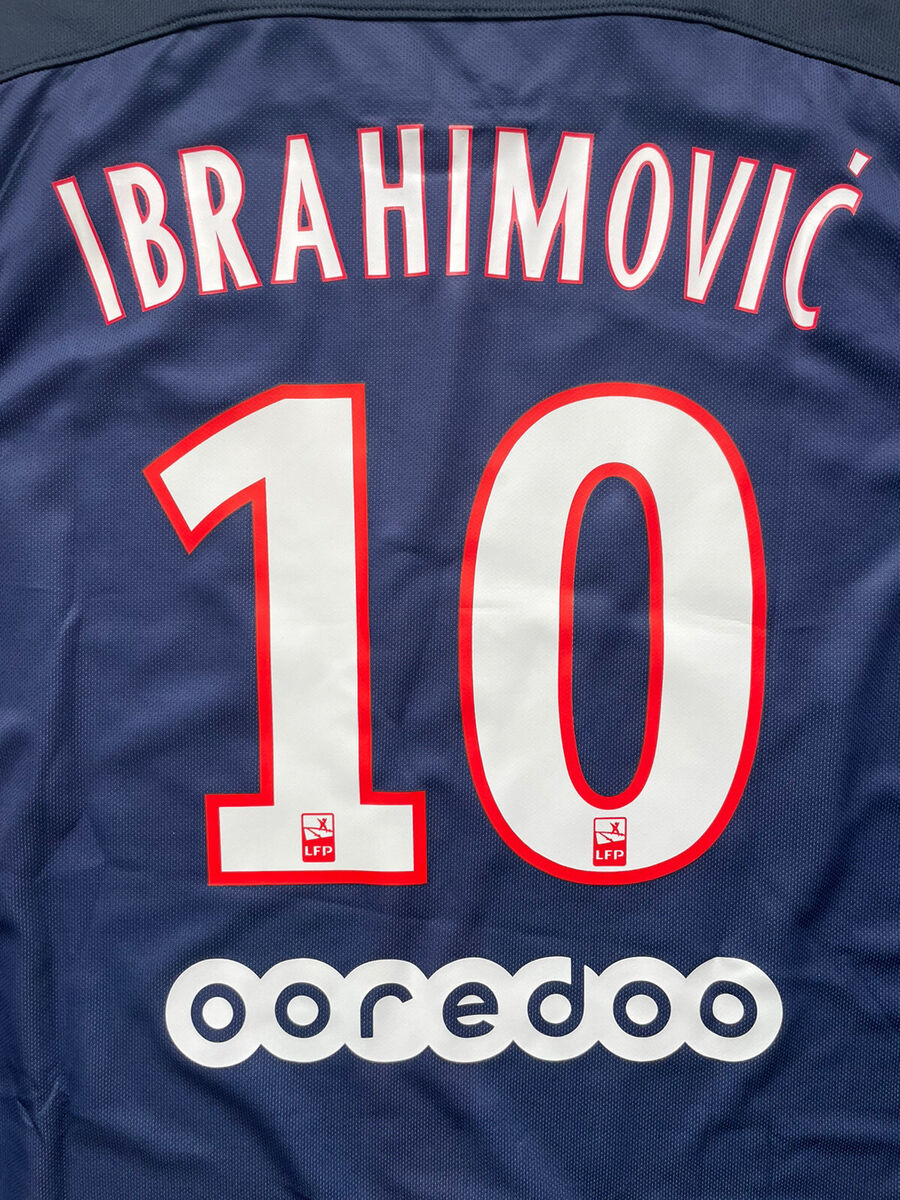 2015/16 PSG Home Jersey #10 Ibrahimovic Small Nike Paris 2015/16 PSG Home Jersey #10 Ibrahimovic Small Nike Paris