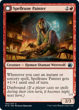Spellrune Painter / Spellrune Howler FOIL Innistrad: Midnight Hunt NM ABUGames