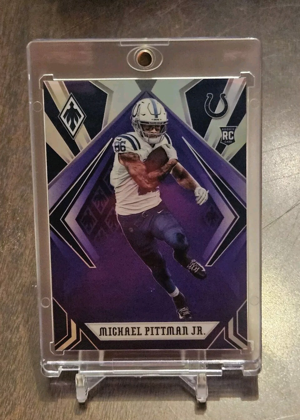 2020 Panini Phoenix Michael Pittman Jr Purple Prizm /149 Rookie #122 COLTS RC
