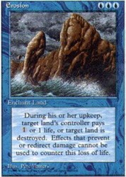 Erosion (Fourth Edition) - Magic: The Gathering Common