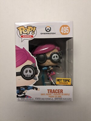 Funko POP! Overwatch Tracer Punk Skin #495 Hot Topic Exclusive (VAULTED)