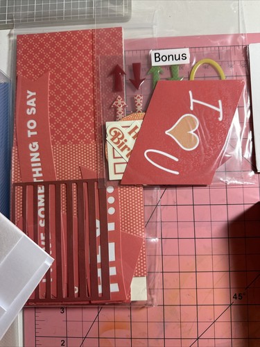 Creative Memories ARROW Decorative Punch & All Occasions Card Kit- New in Box! - Picture 12 of 18