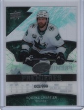2018-19 UD Ice Rookie Ice Premieres #79 Rourke Chartier RC 2/999