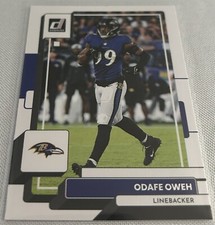 2022 Donruss Football Odafe Oweh Baltimore Ravens base card #193