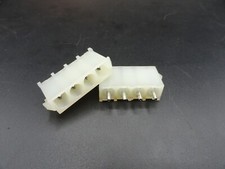 Molex 42002 6.3 Pitch Connector 4-pin Seat Header PCB Connector Lot of 10