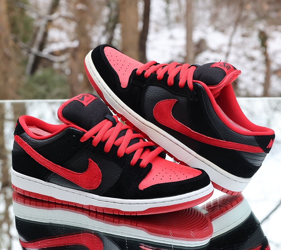 Nike SB Dunk Low 28cm ブラック/レッド Nike Dunk Low Pro SB JPack Bred Men's Size 10 Custom 304292-039