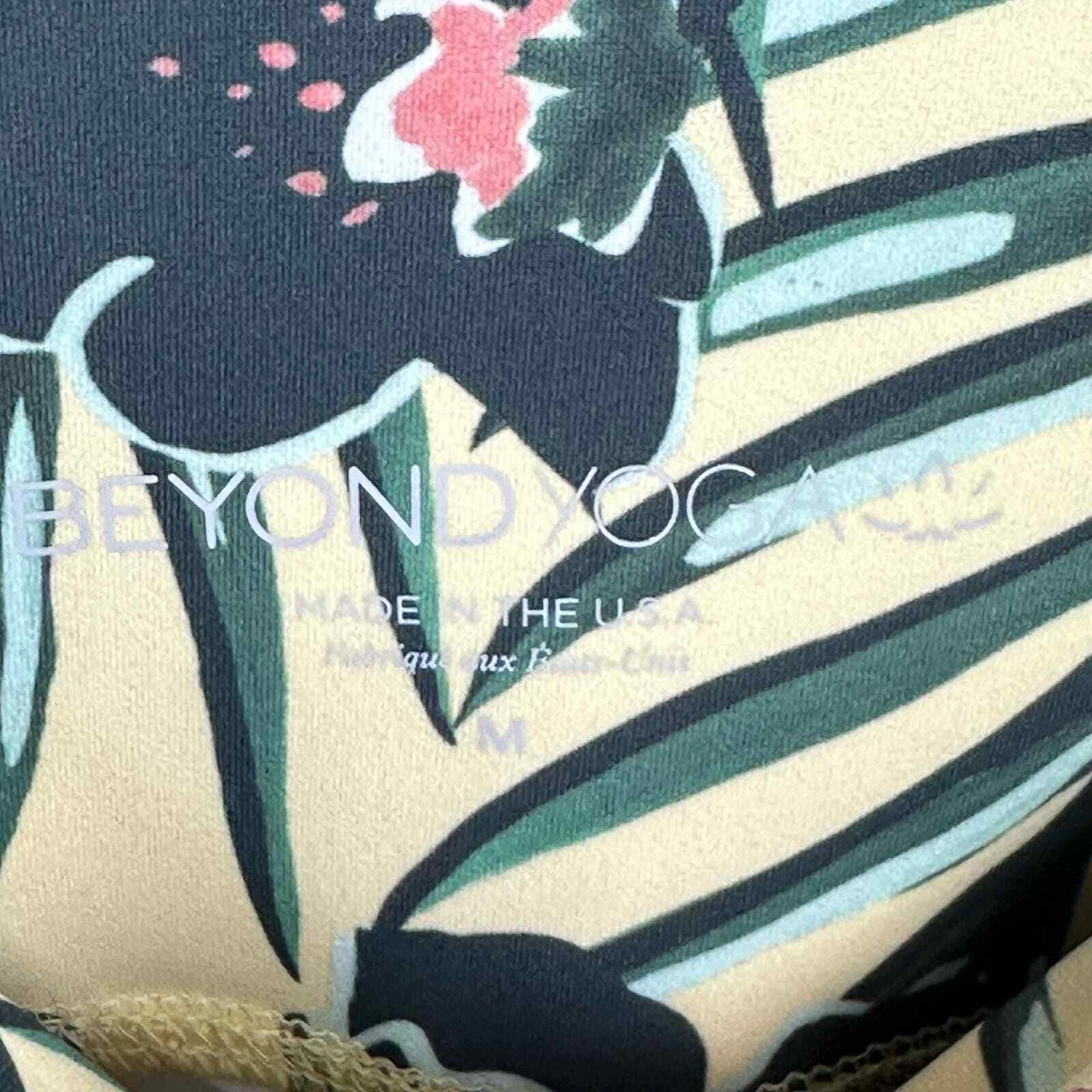 beyond-yoga floral olympus athleisure workout gym leggings