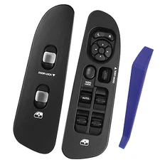 Power Window Control Switch+Bezels Black 68171680AA for 02-09 Dodge Ram1500-3500