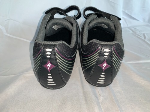Black Purple Specialized Spirita TR Touring Bike Cycling Shoes Womens 37 6.5 - Picture 8 of 9