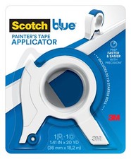 Masking master Scotch Blue Painters Tape Applicator 4 Rolls 0.94''x22 taps