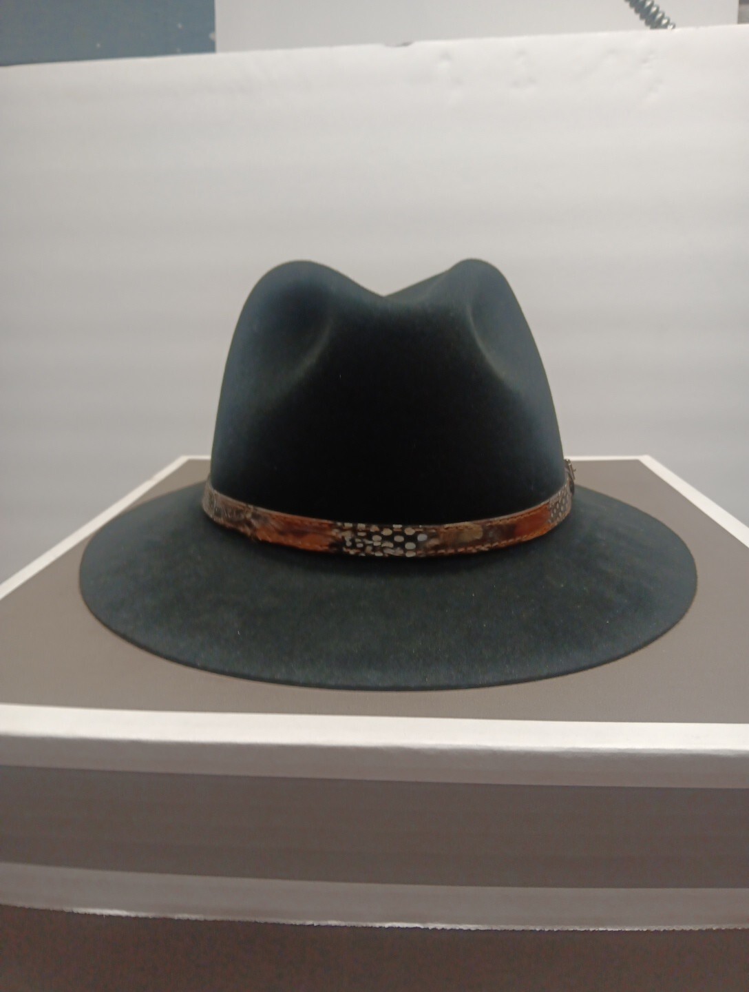 Stetson Sutley 07 Black Size 7.5 TF22030724 stly. .R hat