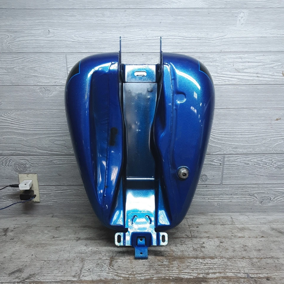 2014 Harley-Davidson FLHTK Ultra Limited Touring Gas Tank Daytona Blue - Image 4 of 4