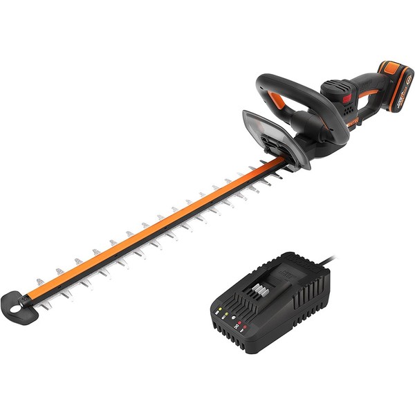 Worx Akku-Heckenschere 20 V Nitro WG263E Mit Akku 20V / 2,0 Ah Und LadegeräT-image