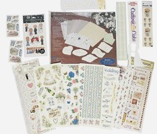 Creative Memories Wedding Bouquet Scrapbook Set  Lots Of Stickers Die Cuts -New
