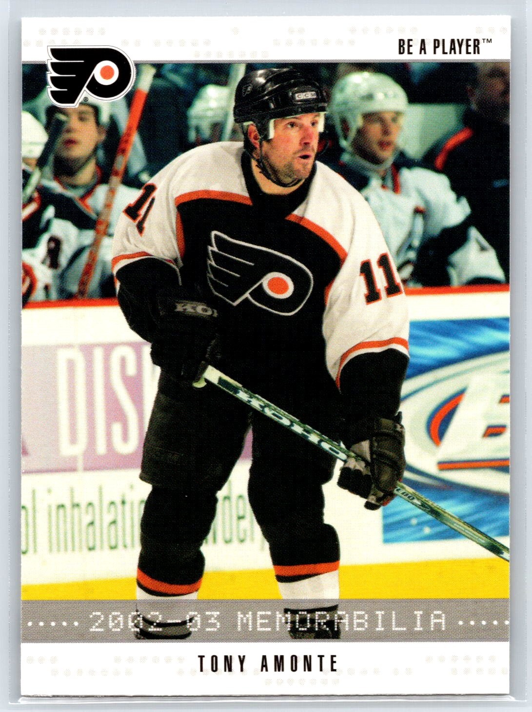 2002-03 Be a Player Memorabilia Tony Amonte Philadelphia Flyers #309