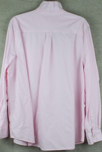 100% Cotton Long Sleeve Buttondown Shirt, Size XXL. Pink Stripes. Excellent - Picture 3 of 3