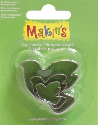 Makin's Clay Cutters 3/Pkg Dove