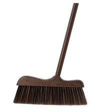 Wood Angle Broom 44.8 Wooden Handle Compact Brooms for Indoor Kitchen