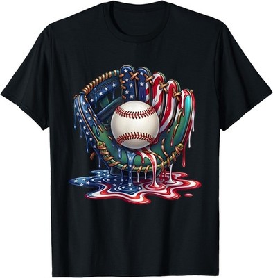 Baseball Life Style 101 Apparel Youth Men Drip Baseball Boys Kid Adult T-Shirt