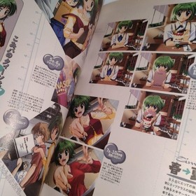 Dreamcast Comic Party Official Strategy Fan Book with DVD Extras, Used