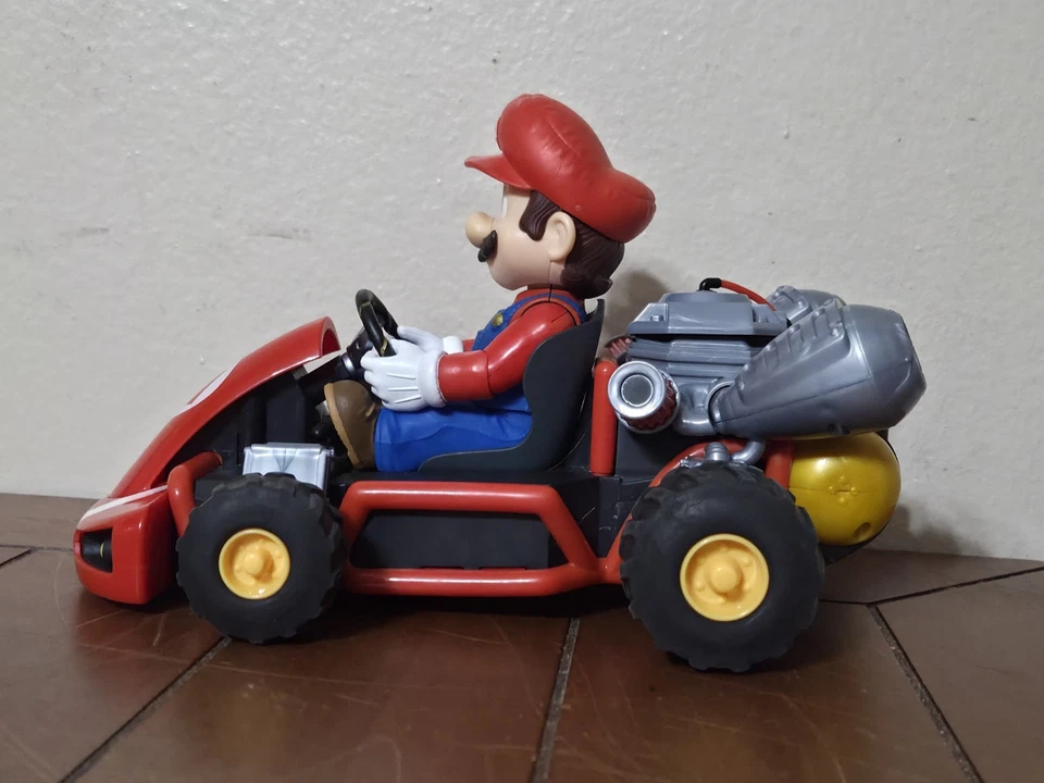 Nintendo Mario Kart RC Car Jakks Pacific 2023 Red Go Kart Remote Control Tested - Image 4 of 4