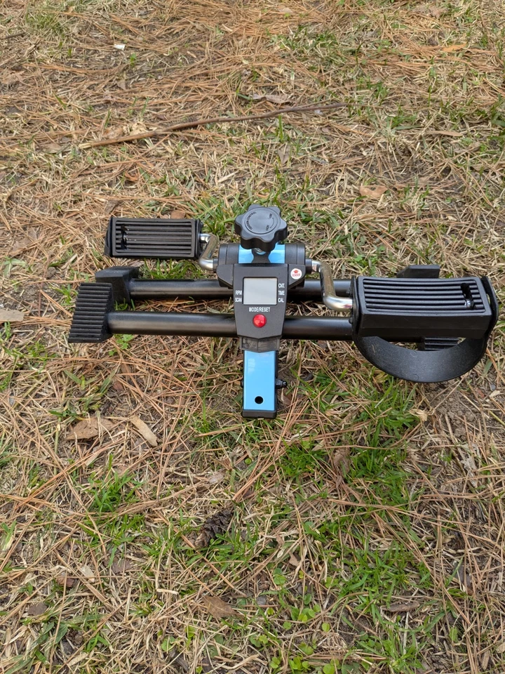 Drive Mini Exercise Under Desk Pedal Exerciser Cycle Leg Peddler LCD Work - Image 2 of 4