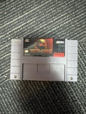 Mortal Kombat Nintendo SNES Super Nintendo Authentic OEM Loose Cartridge Clean