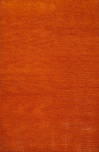 Orange Modern Abstract Gabbeh Oriental Area Rug Contemporary Carpet 6x8 - Picture 1 of 11