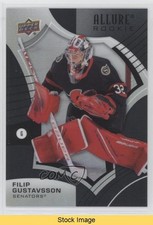 2021-22 Upper Deck Allure Rookies Black Rainbow Filip Gustavsson #148 READ 1t8r